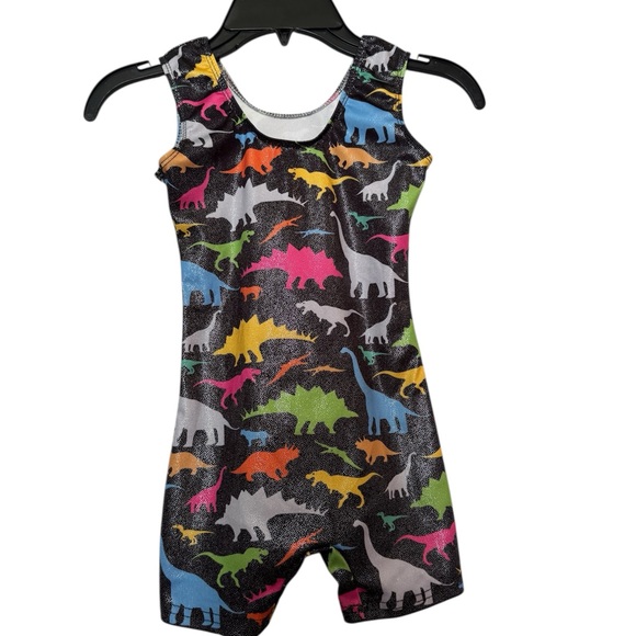Funnycokid dinosaur dance leotard size 110 - Picture 1 of 6